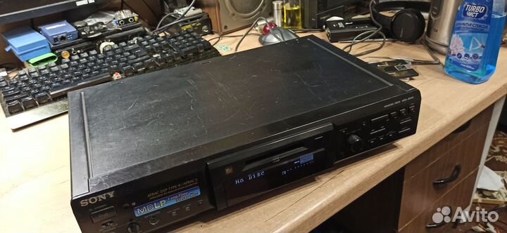 Минидисковая дека Sony mds-je640 (Minidisc deck)