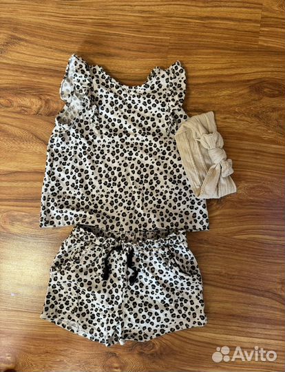 Пакет брендовых вещей на девочку 86 92