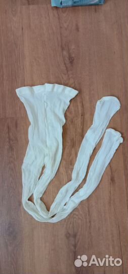 Колготки женские/детские капроновые белые 40 den