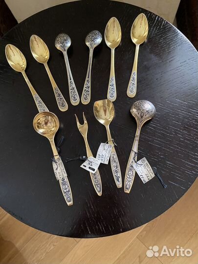 Новый набор столового серебра