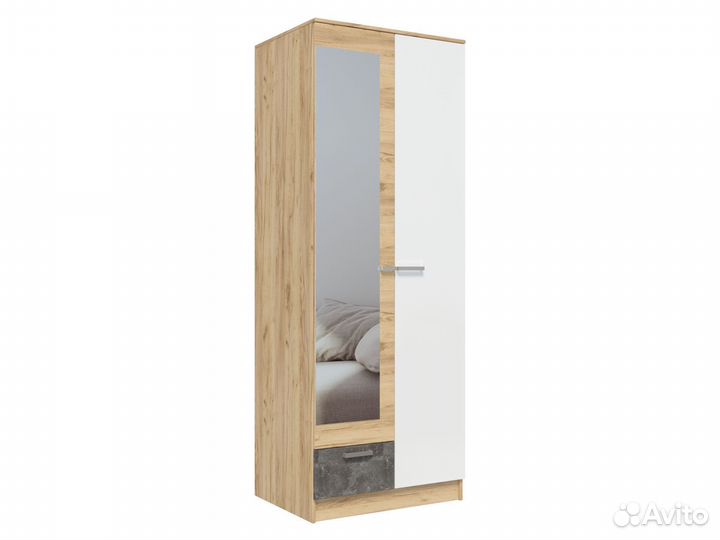 Шкаф распашной Адель 80 см