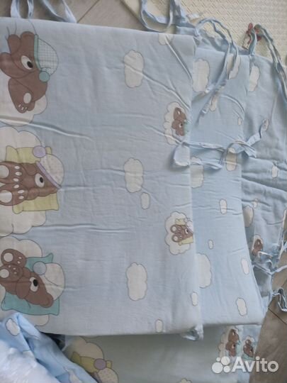 Бортики в детскую кроватку