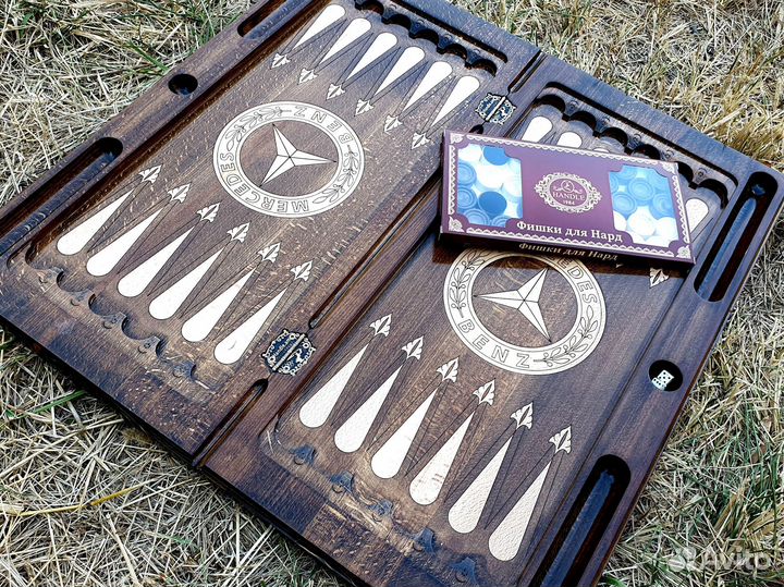 Нарды резные Мерседес