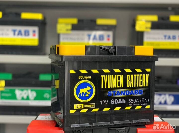 Аккумулятор tyumen battery standard 60 Ач