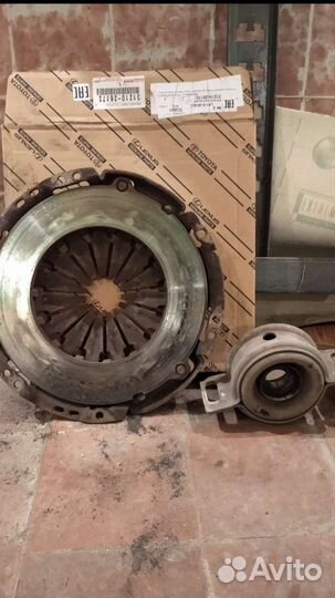 Корзина сцепления на тойоту хайс и диск сцепление