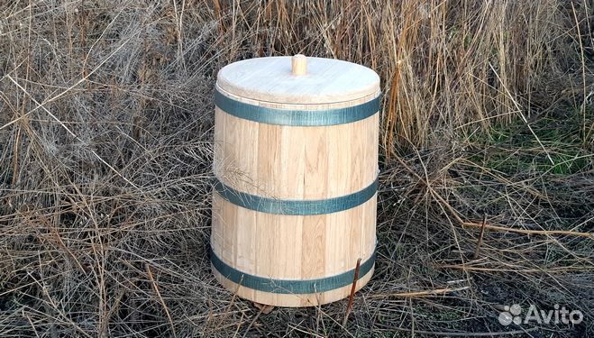 Кадка дубовая 50 литров