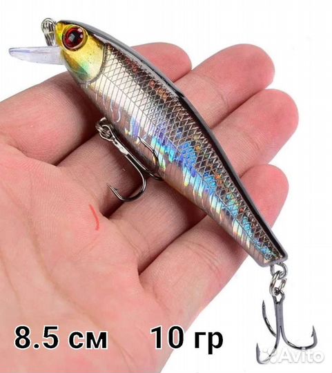 Воблеры, ратлины, минноу