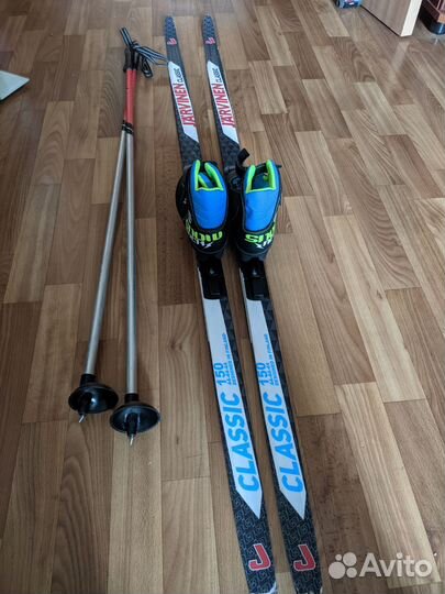 Лыжи беговые детские 150