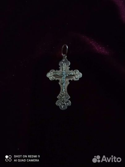 Крест православный золотой