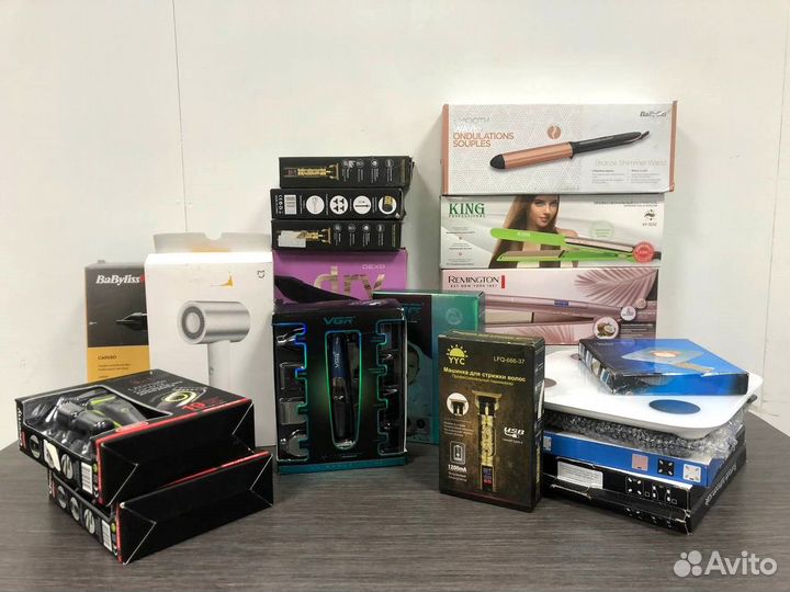 Фены, плойки, весы, бритвы, для ногтей, машинки