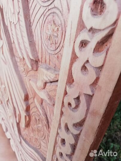 Картина резьба по дереву