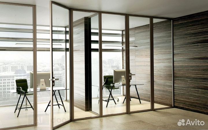 Алюминиевые офисные перегородки