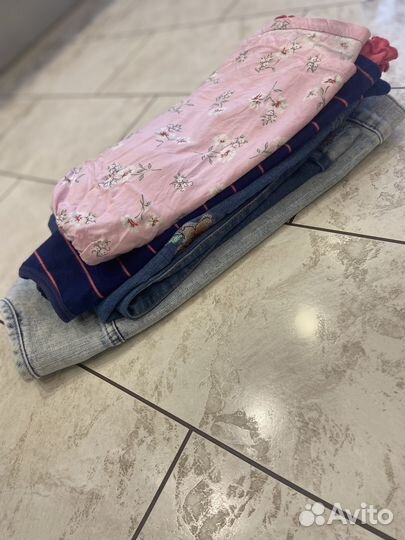 Вещи пакетом для девочеи 110-116
