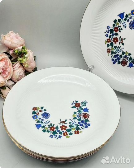 Фарфоровые тарелки ГДР