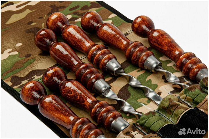 Набор шампуров в удобном чехле