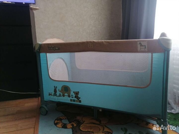 Детская кровать-манеж