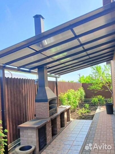 Дачные зоны барбекю сборные