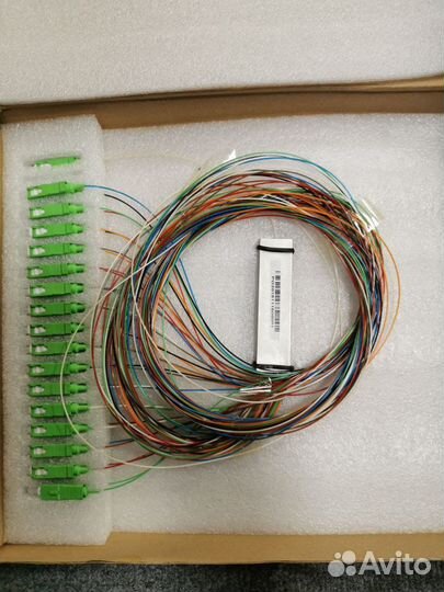 Оптический сплиттер PLC, 1х32, SC/APC