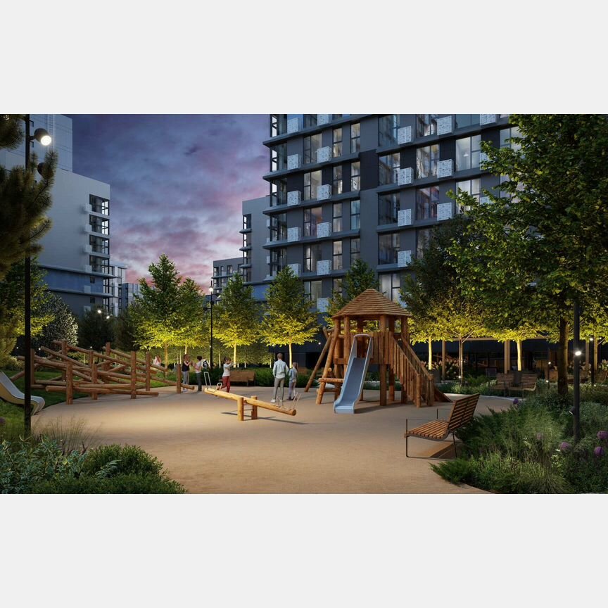 2-к. квартира, 38,4 м², 12/23 эт.