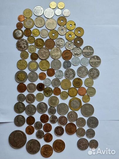 Иностранные купюры и монеты