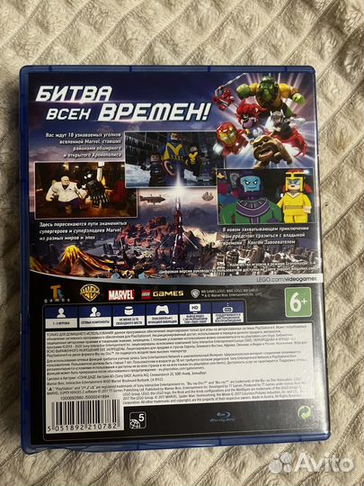 Игра для PS4 Lego super heroes2