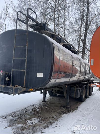 Полуприцеп бортовой Schwarzmuller трехосный бортовой с платформой, 2000
