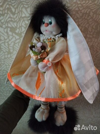 Интерьерная кукла ручной работы