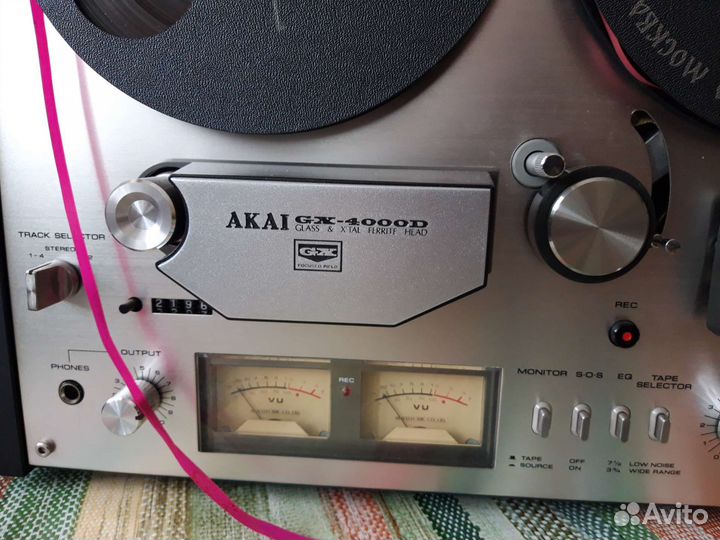 Катушечный магнитофон akai gx 4000d