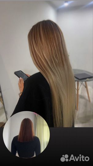 Наращивание волос тюмень