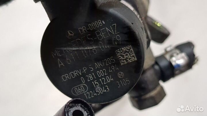 Рампа топливная Mercedes E W211, 2005