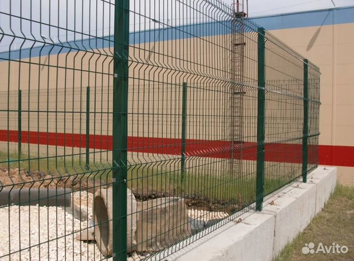 Забор металлический,ворота, калитки под ключ