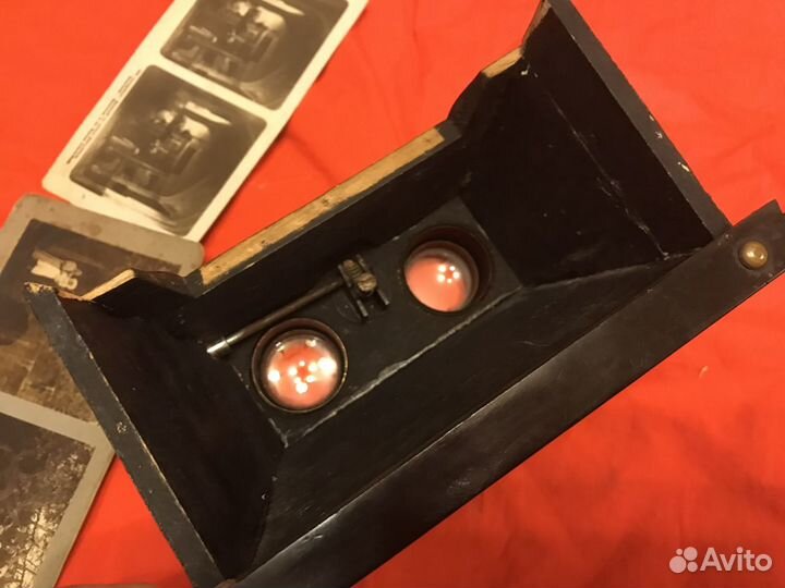 Полевой Стереоскоп с биноклем карточки