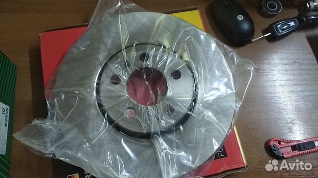 Диск тормозной передний, Фольксваген Поло