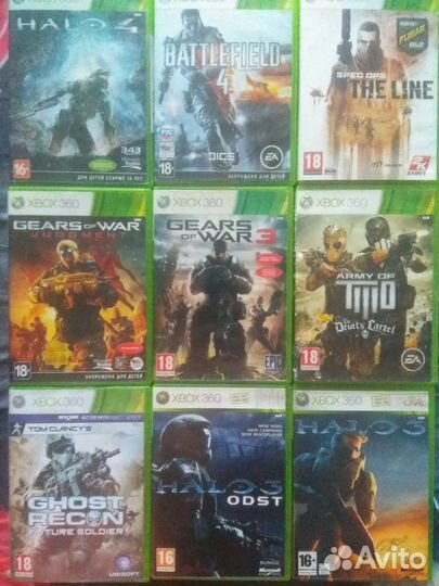 Для xbox 360 драки,шутеры,гонки,экшен,хоррор