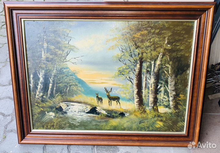 Картина маслом на холсте