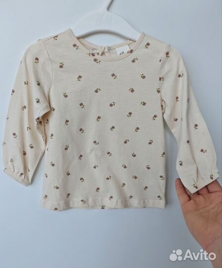 Лонгслив (кофта) 74, hm,новая (сток )