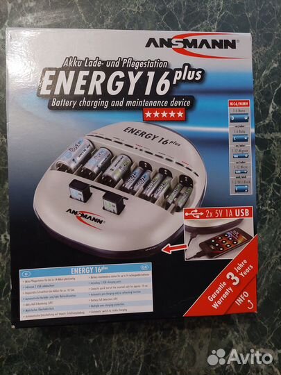 Зарядное устройство ansman energy 16 plus