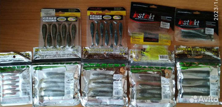 Приманки силиконовые