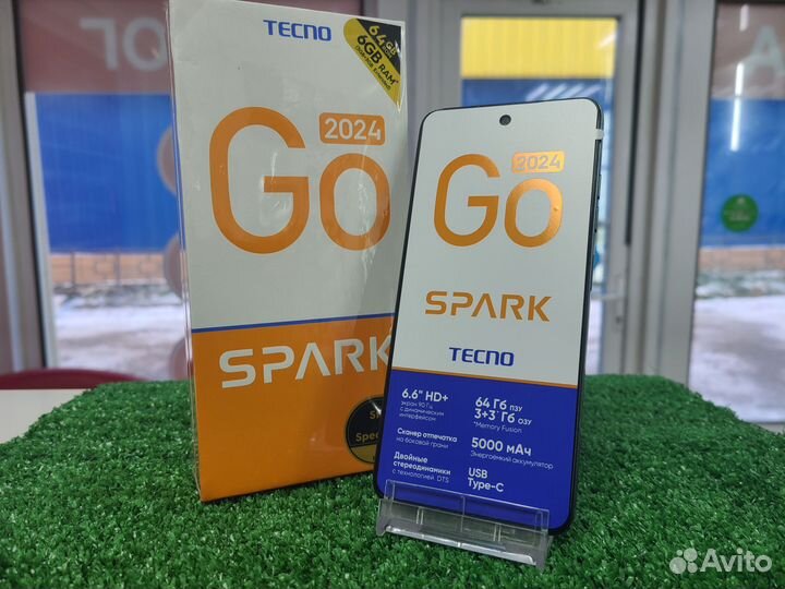 TECNO Spark Go 2024, 4/128 ГБ