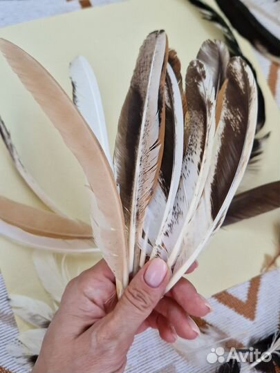 Перья для творчества, декора и украшений