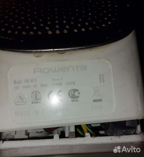 Утюг Rowenta DW 9025 Б.У