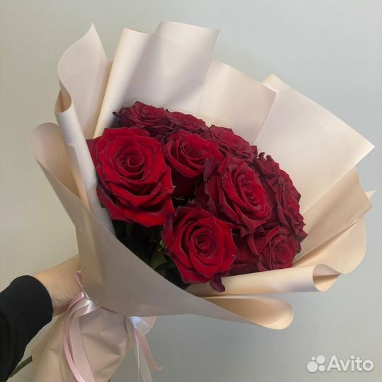 Букет 11 красных роз