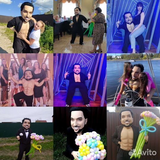 Ростовые куклы для взрослых, звезда