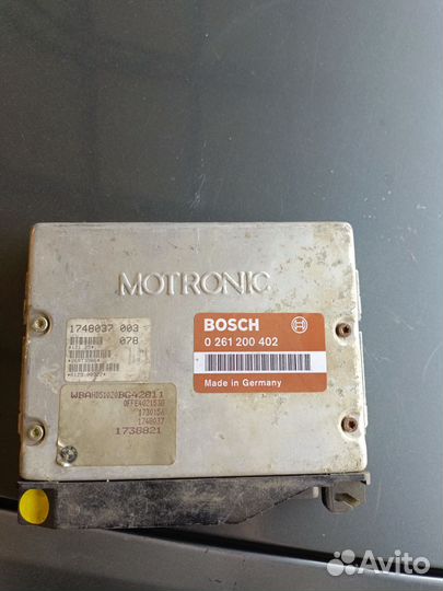 Эбу двигателя bmw е34 motronic 402