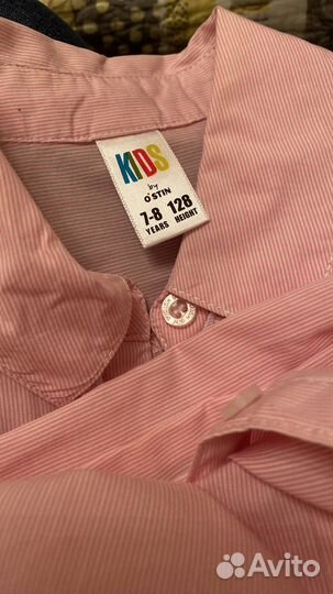 Рубашка школьная для девочки