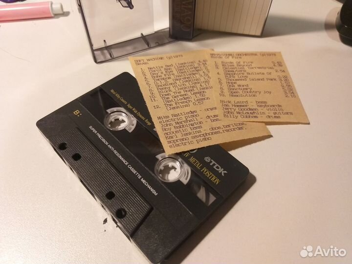 Аудиокассеты tdk ma тип 4 (металл)