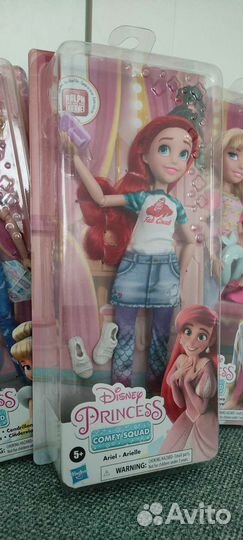Куклы новые Комфи принцессы: Ариэль,Золушка,Аврора
