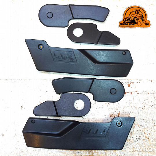 Облицовки сидений передних нива ремонтные