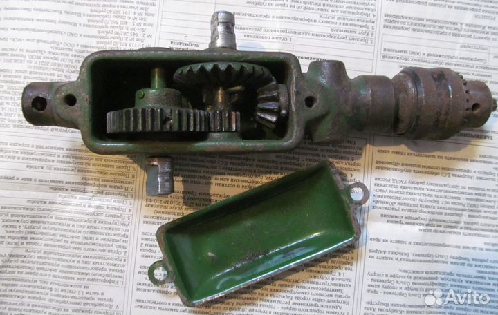 Дрель ручная механическая СССР