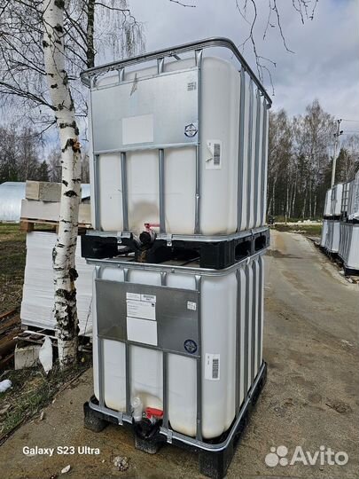 Еврокуб 1000 л. Бак для воды. Из по пва